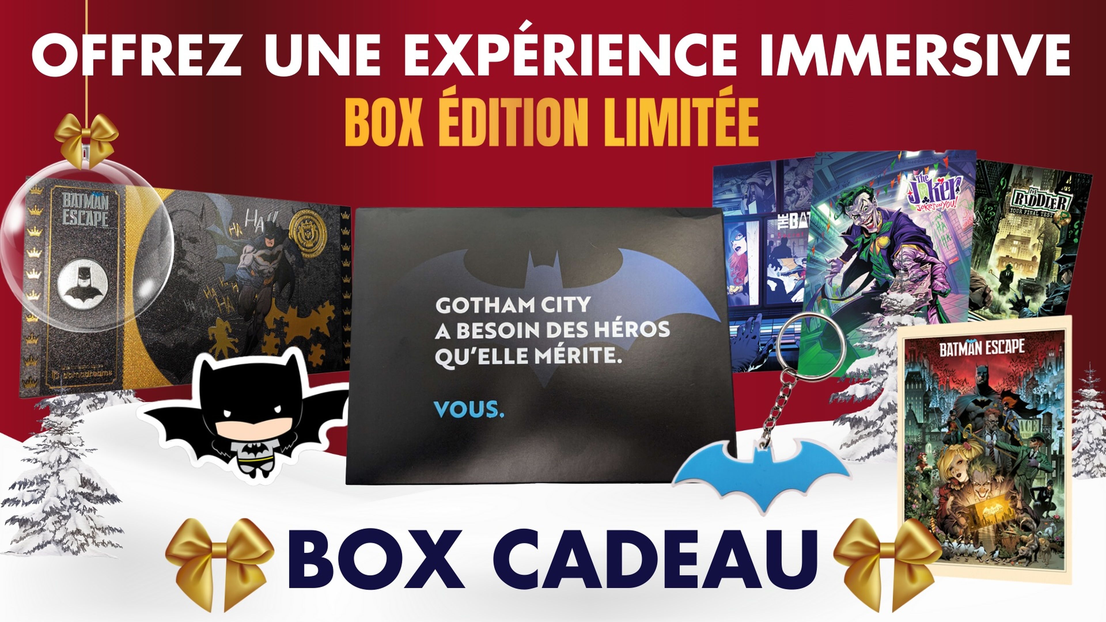 Cadeau Batman : pour les fans de super-héros