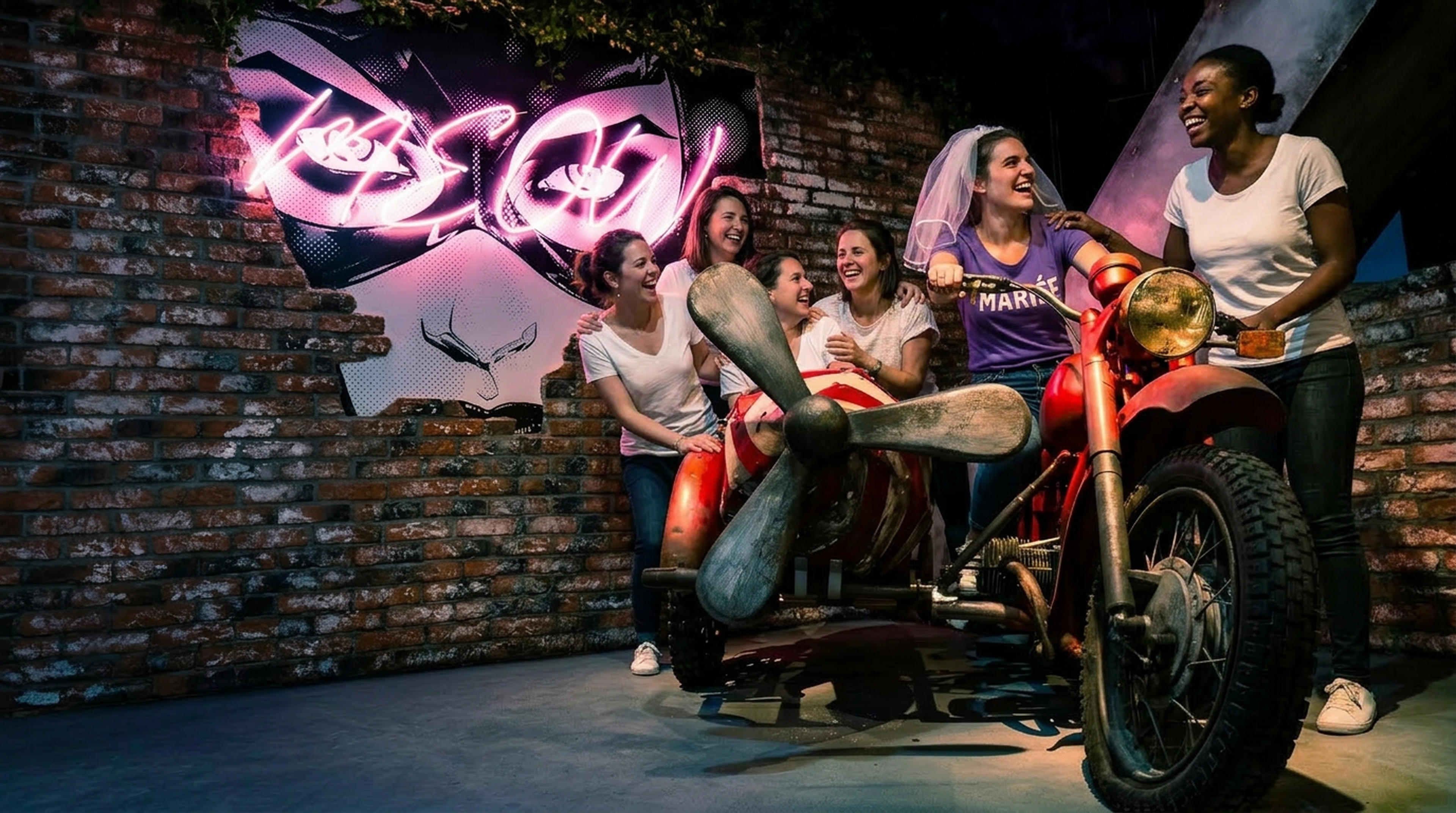 EVJF Batman Escape Paris — entre copines à Gotham City