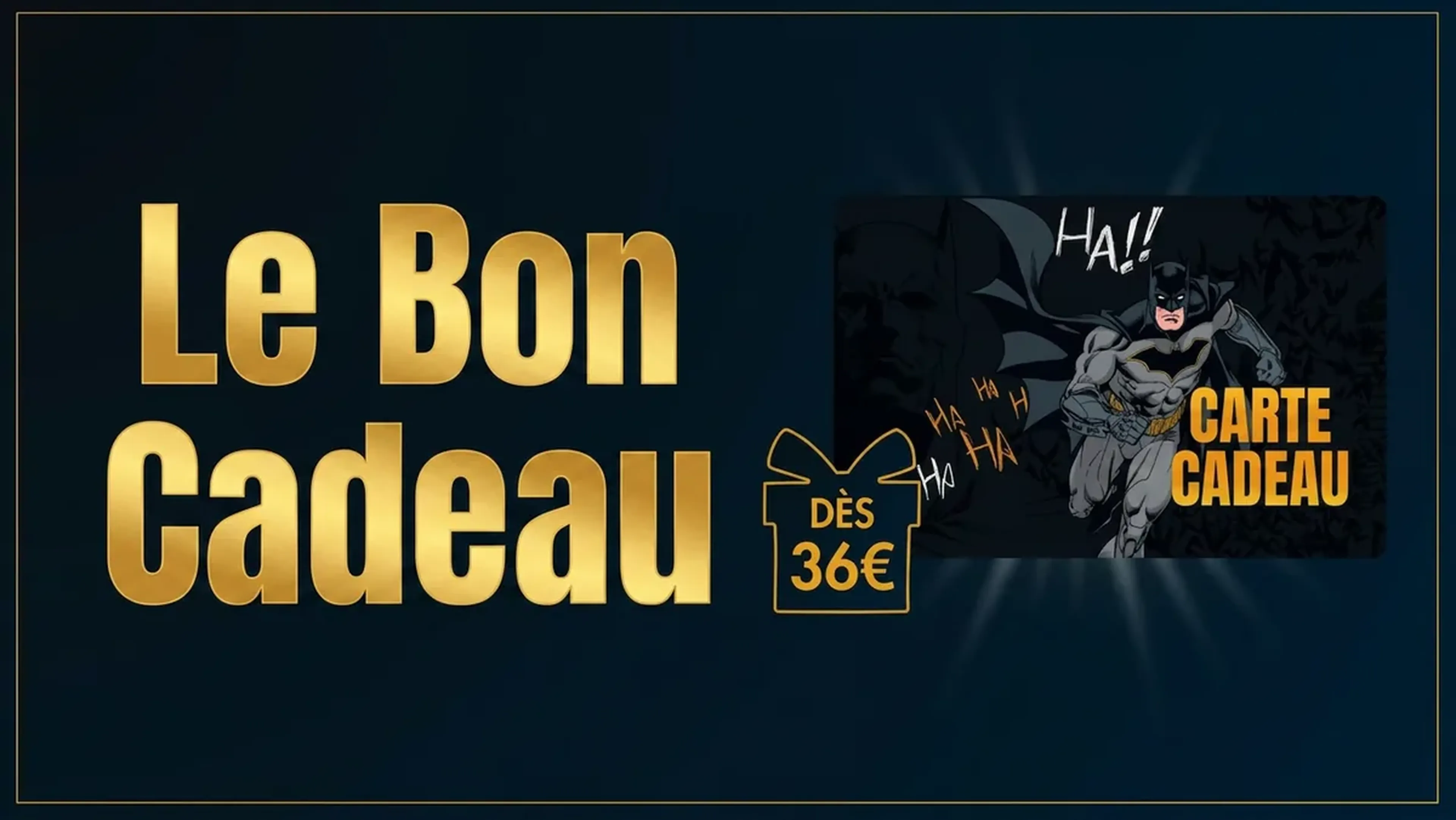 Bon cadeau escape game à Paris : carte cadeau Batman Escape envoyée par email, dès 36€
