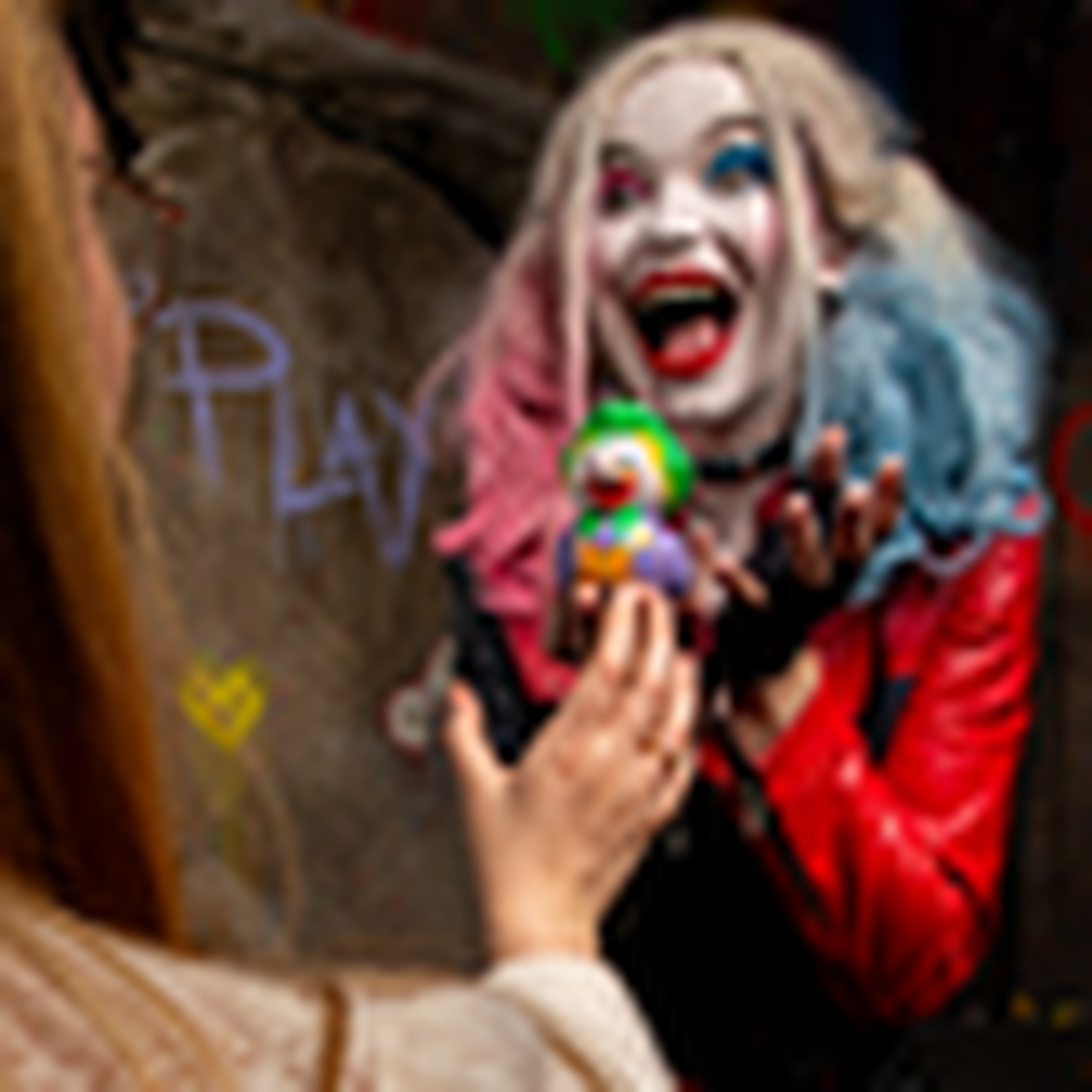 Harley Quinn jouée par une comédienne — escape game Batman Escape Paris