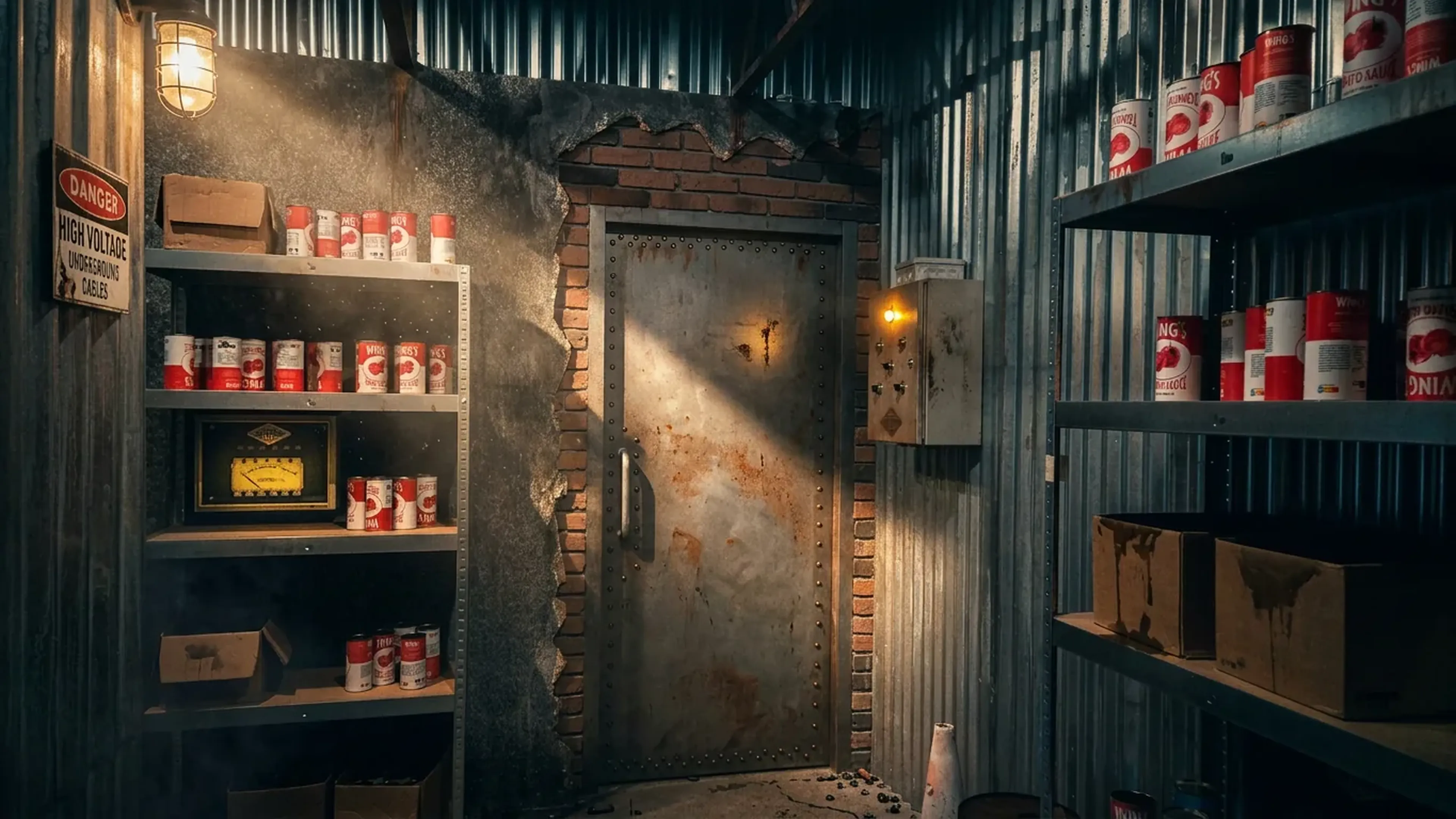 Sewers set from the Villains scenario of The Batcave — Batman escape game in Paris